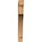 Ekena Millwork Westlake Block Smooth Bracket, Western Red Cedar, 5 1/2"W x 40"D x 48"H BKT06X40X48WTL05SWR - alternate 3
